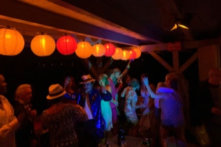 Privat Fest Party Lampions Ausgelassenheit